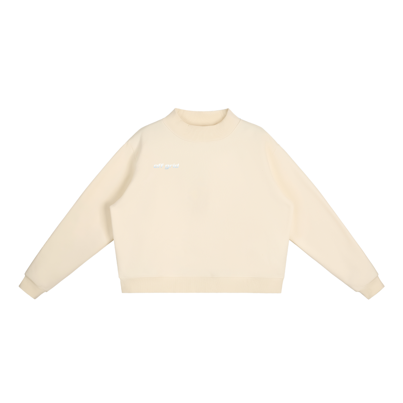 Fleece Mock-Neck OFFGRID Crew Sweatshirt