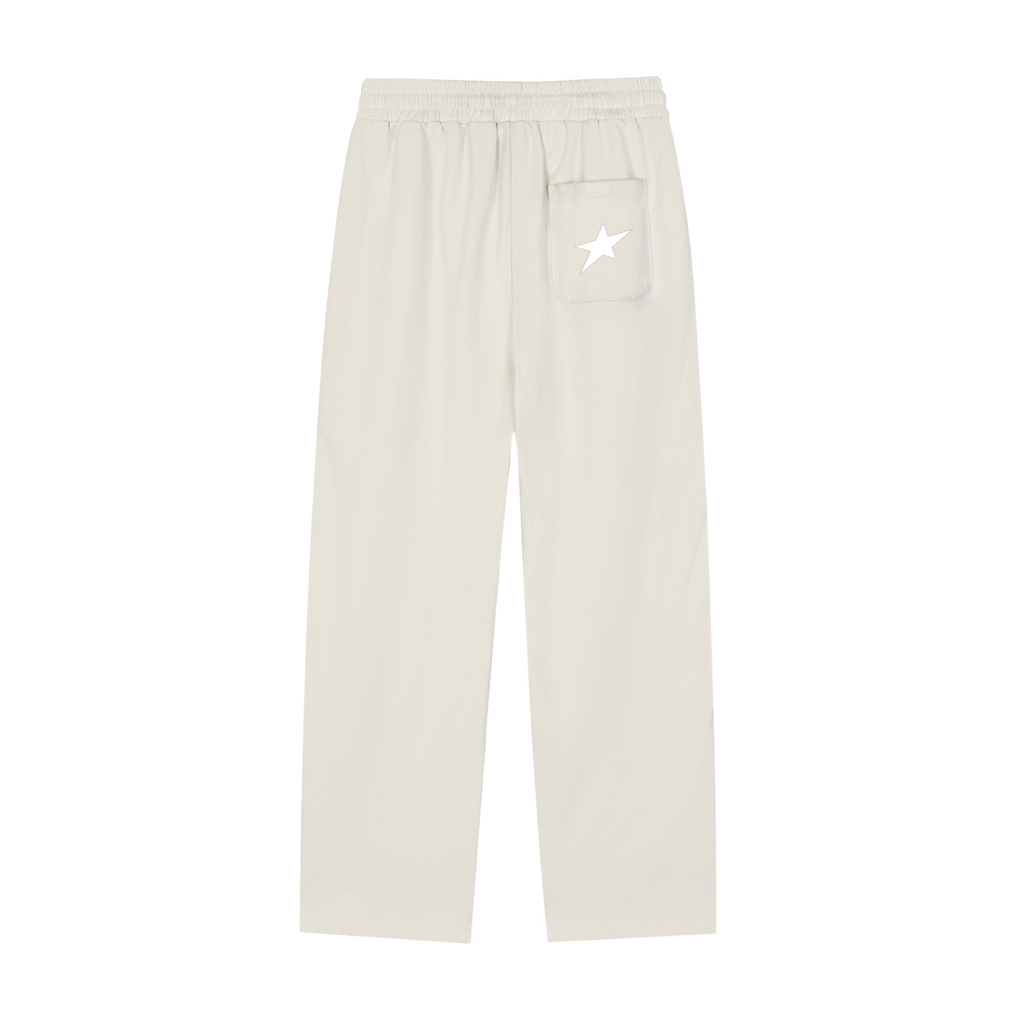 Reflection Striped Straight-Leg Sweatpants