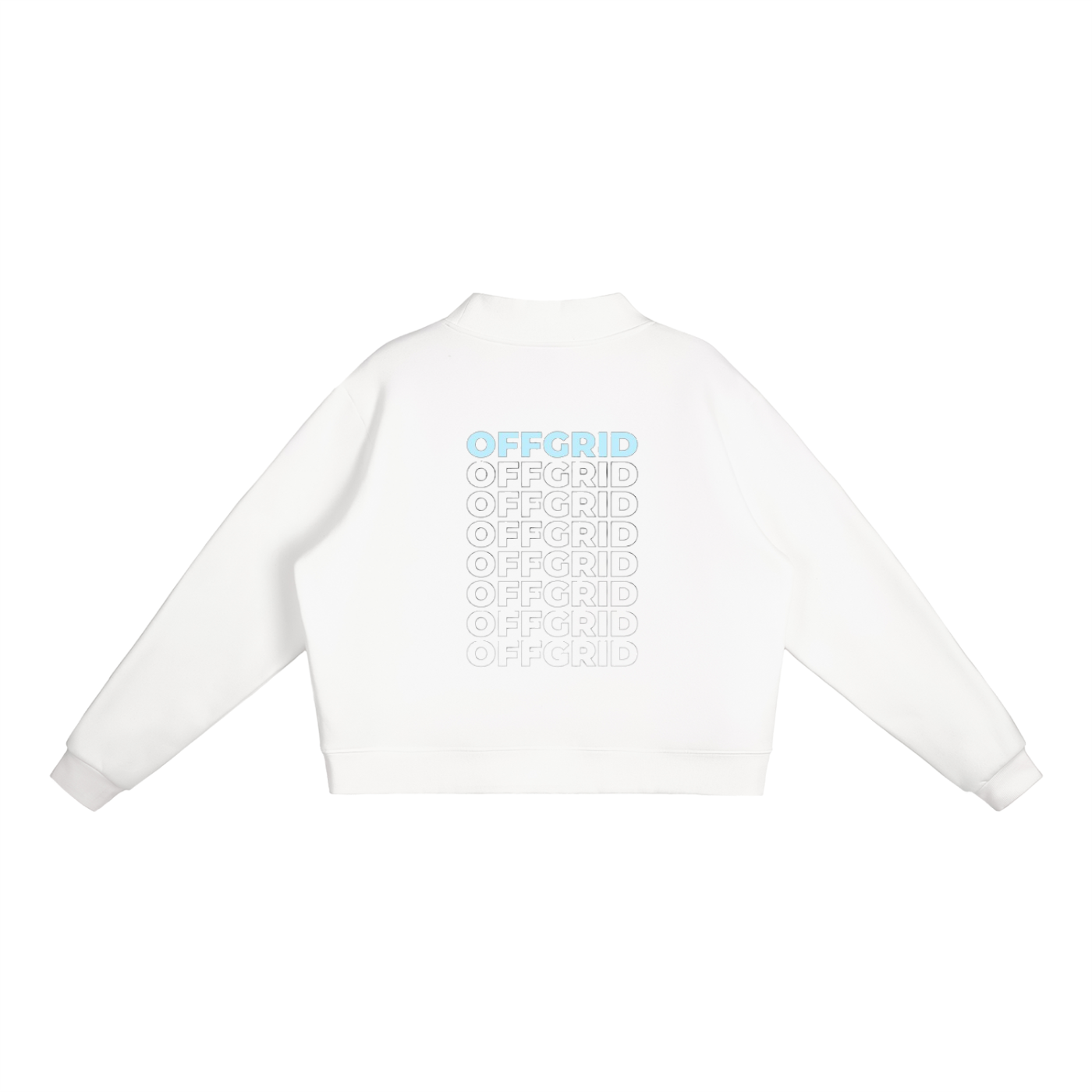 Fleece Mock-Neck OFFGRID Crew Sweatshirt