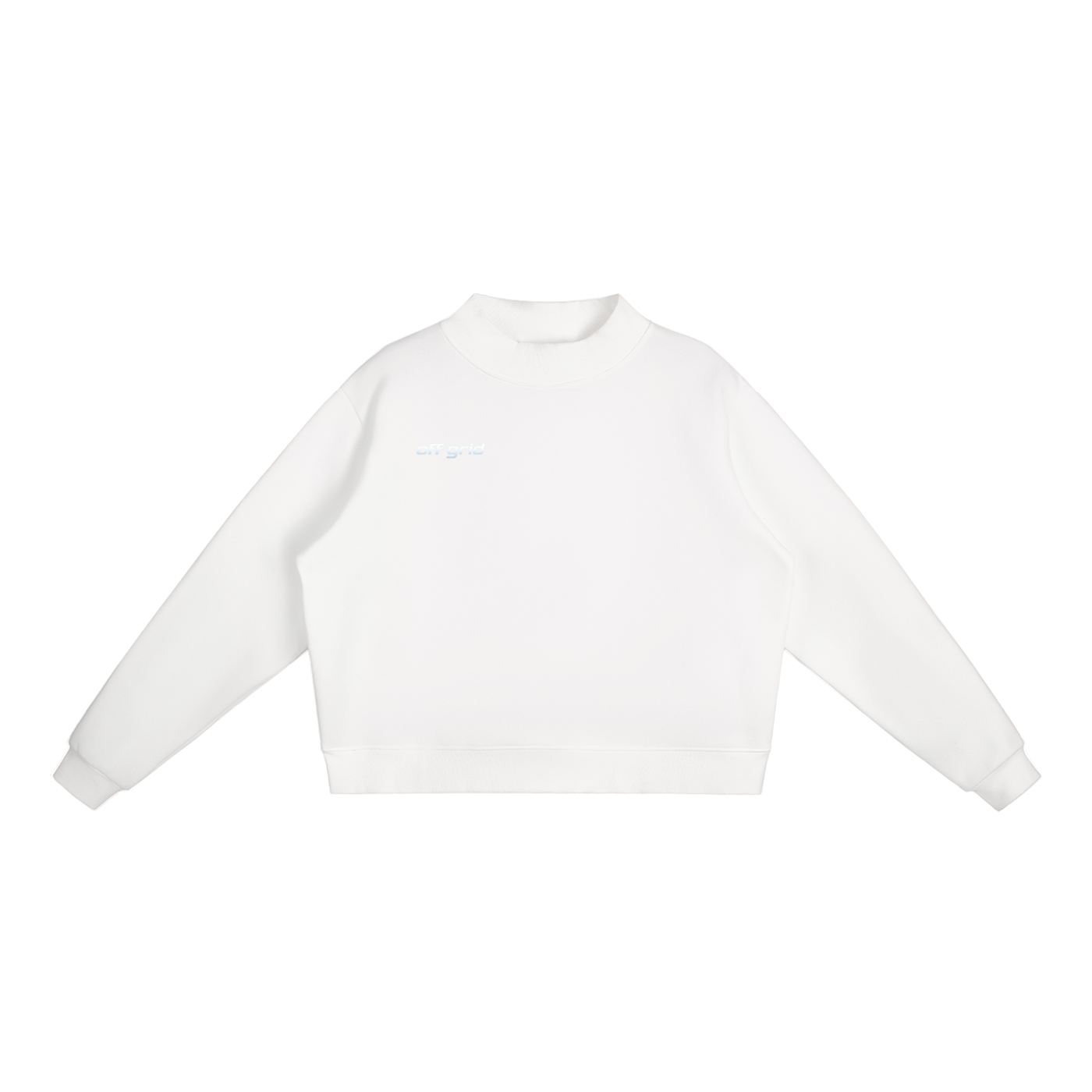 Fleece Mock-Neck OFFGRID Crew Sweatshirt