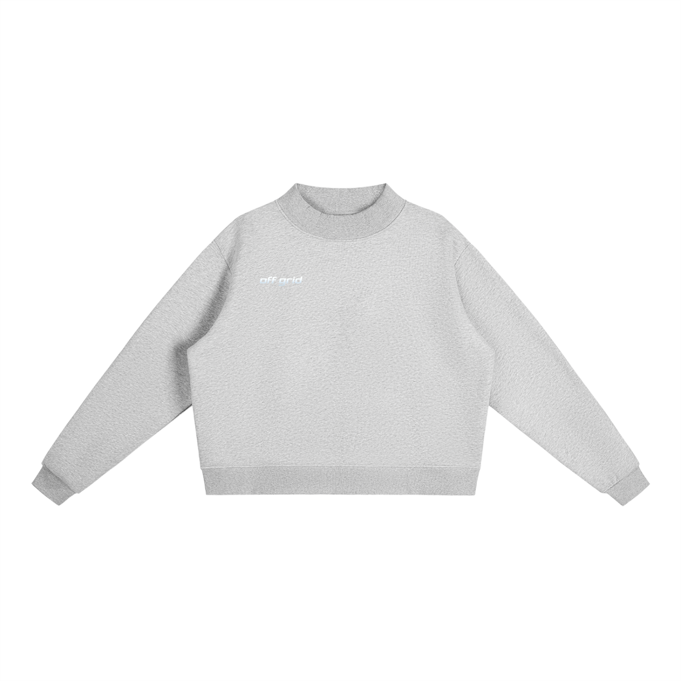 Fleece Mock-Neck OFFGRID Crew Sweatshirt
