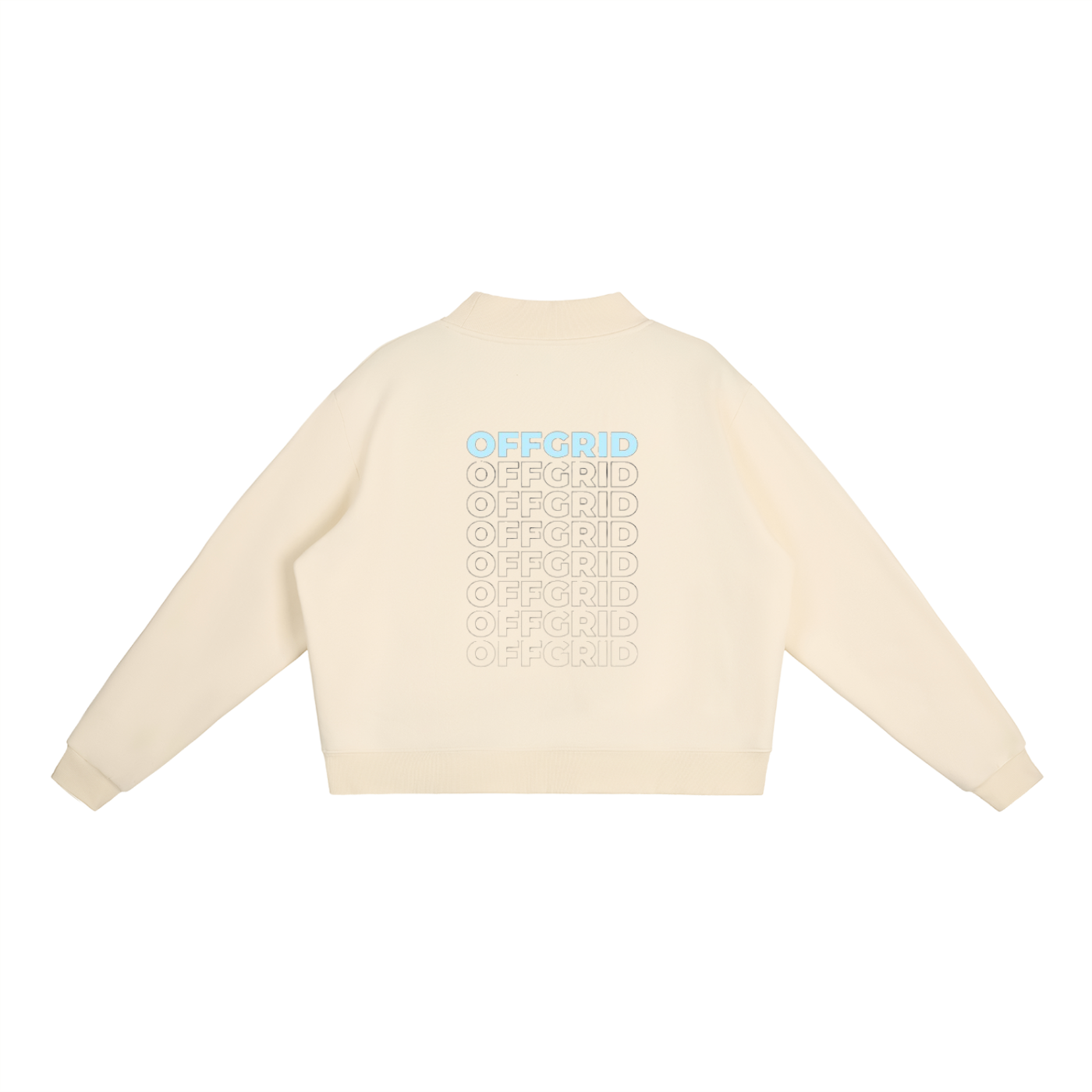 Fleece Mock-Neck OFFGRID Crew Sweatshirt
