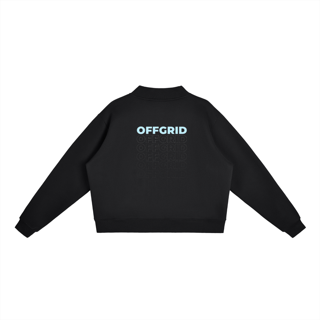 Fleece Mock-Neck OFFGRID Crew Sweatshirt