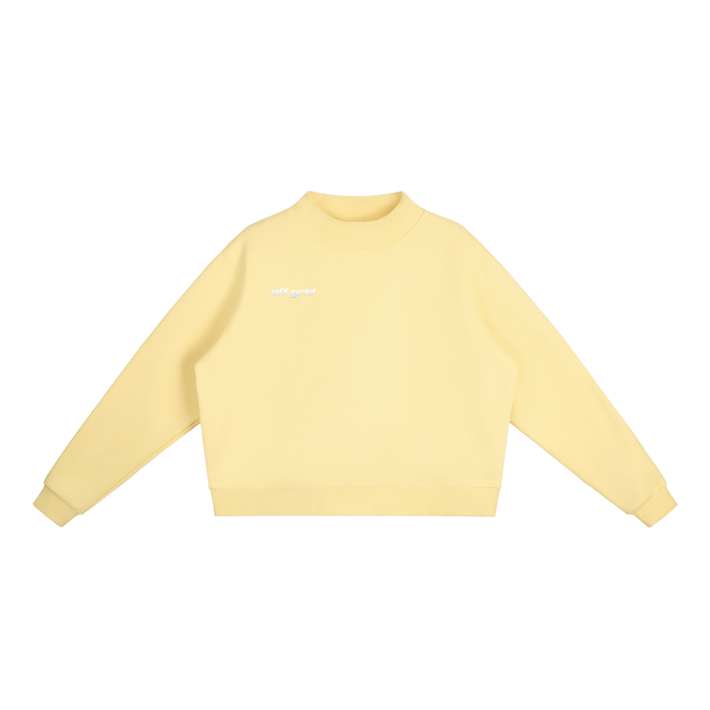 Fleece Mock-Neck OFFGRID Crew Sweatshirt