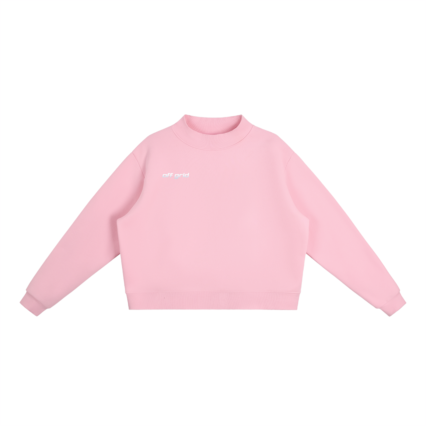 Fleece Mock-Neck OFFGRID Crew Sweatshirt