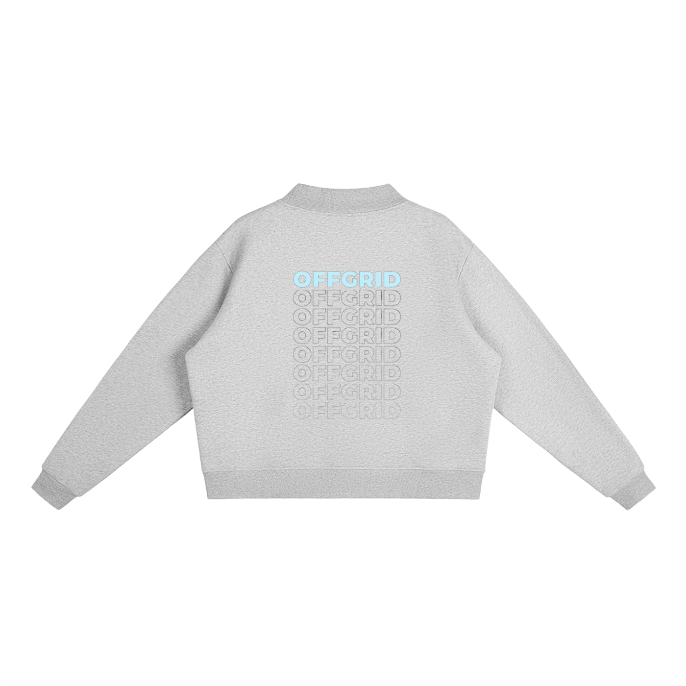 Fleece Mock-Neck OFFGRID Crew Sweatshirt